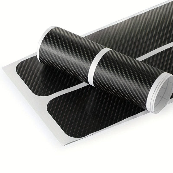 Planet Gates Black 4pcs Car Door Sill Anti-Kick Stickers: Protect Your Car from Scratches & Enhance Its Style!