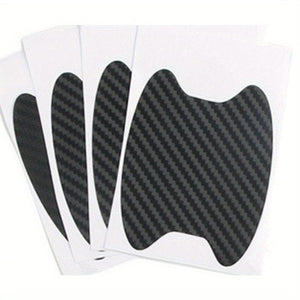 Planet Gates Black 4pcs Car Door Sticker: Protect Your Vehicle From Scratches & Damage With These Resistant Covers!