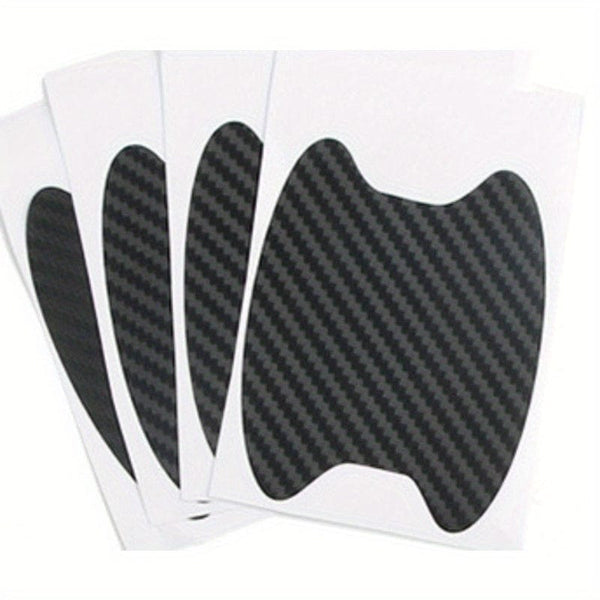 Planet Gates Black 4pcs Car Door Sticker: Protect Your Vehicle From Scratches & Damage With These Resistant Covers!