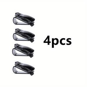 Planet Gates Black/4pcs Car Sun Visor Eye Clip