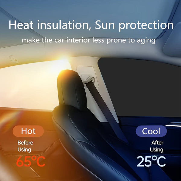 Planet Gates Black 4pcs (Front & Rear) Car Side Window Sun Shade Curtains, Curtain Privacy Curtains To Blackout Light