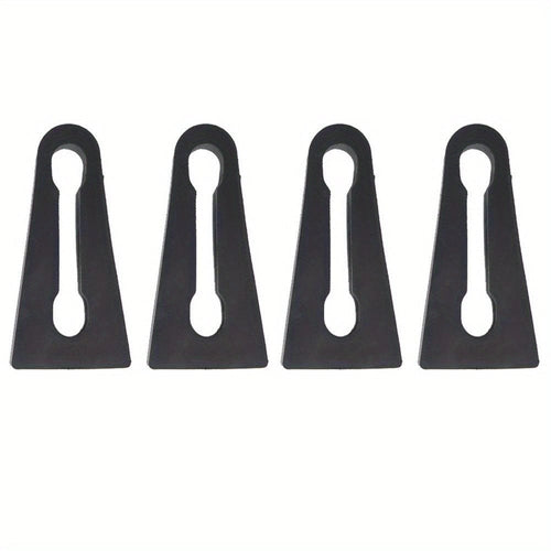 Planet Gates Black 4pcs Shock Absorber Rubber For VW For Audi For Skoda For Seat Car Door Lock Buffer Damping Seal Pad Deadener Quiet Replacement Accessories