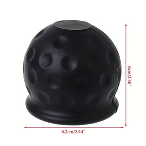 Planet Gates Black / 50mm Universal Tow Bar Ball Cover Cap Ball Hood For Trailer Protect Rubber Acid Alkali Resistance Car Accessories Repair Tool