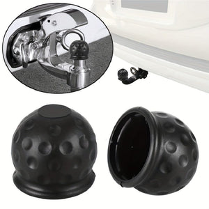 Planet Gates Black / 50mm Universal Tow Bar Ball Cover Cap Ball Hood For Trailer Protect Rubber Acid Alkali Resistance Car Accessories Repair Tool