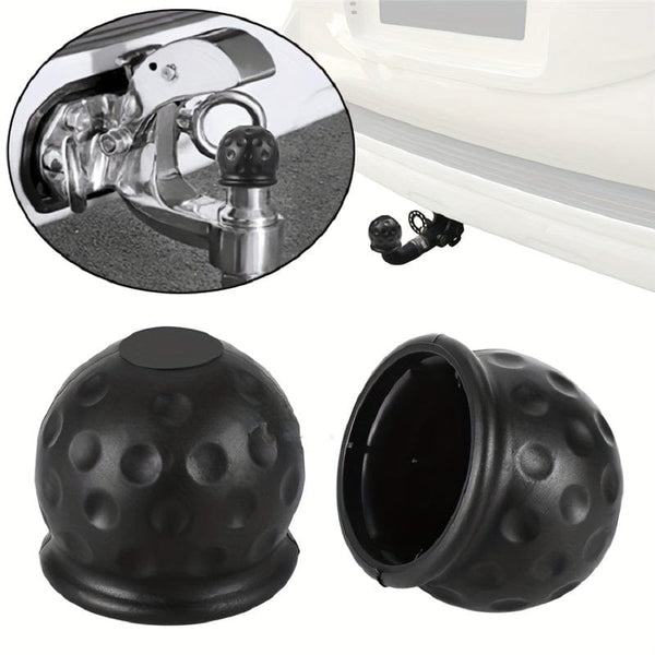 Planet Gates Black / 50mm Universal Tow Bar Ball Cover Cap Ball Hood For Trailer Protect Rubber Acid Alkali Resistance Car Accessories Repair Tool