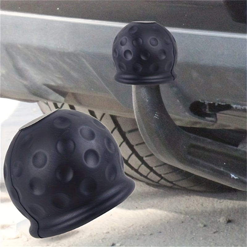 Planet Gates Black / 50mm Universal Tow Bar Ball Cover Cap Ball Hood For Trailer Protect Rubber Acid Alkali Resistance Car Accessories Repair Tool