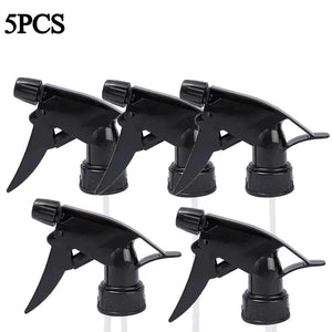Planet Gates Black-5PCS Trigger Sprayer Spray Bottle Nozzle Head Manual Home Cleaning Sprinklers Sprays System Garden Watering Tool Universal Nozzles
