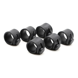 Planet Gates black 6pcs Motorcycle Rubber Frame Securing Cable Wiring Harness For Bmw R 1250 Gs Adventure Hornet Ktm Exc Accessories