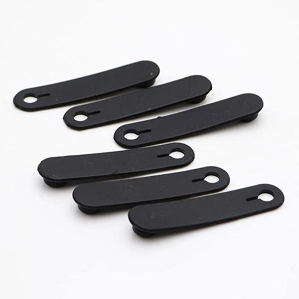 Planet Gates black 6pcs Motorcycle Rubber Frame Securing Cable Wiring Harness For Bmw R 1250 Gs Adventure Hornet Ktm Exc Accessories