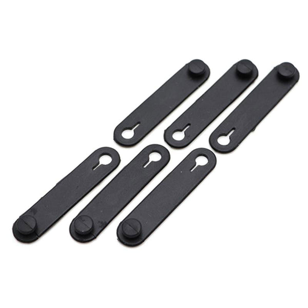 Planet Gates black 6pcs Motorcycle Rubber Frame Securing Cable Wiring Harness For Bmw R 1250 Gs Adventure Hornet Ktm Exc Accessories