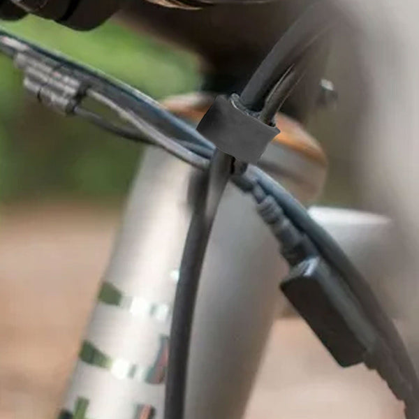 Planet Gates black 6pcs Motorcycle Rubber Frame Securing Cable Wiring Harness For Bmw R 1250 Gs Adventure Hornet Ktm Exc Accessories