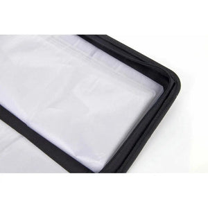 Planet Gates black 80 sheets Car CD Case Disc Dvd Storage Bag High-capacity Sleeve Holder Storage Box Wallet Box Handbag Organizer With Zipper