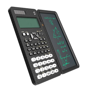 Planet Gates Black 82 MS / CHINA Scientific Calculator With Writing Tablet 991MS 349 Functions Engineering Financial calculator For School Students Office Solar