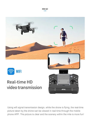 Planet Gates Black 8K 1Battery Xiaomi V2 Mini Drone Professional HD Camera 5G Wifi FPV Air Pressure Altitude Hold Foldable Quadcopter RC Drone Toys New UAV