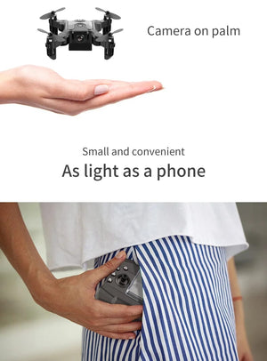Planet Gates Black 8K 1Battery Xiaomi V2 Mini Drone Professional HD Camera 5G Wifi FPV Air Pressure Altitude Hold Foldable Quadcopter RC Drone Toys New UAV