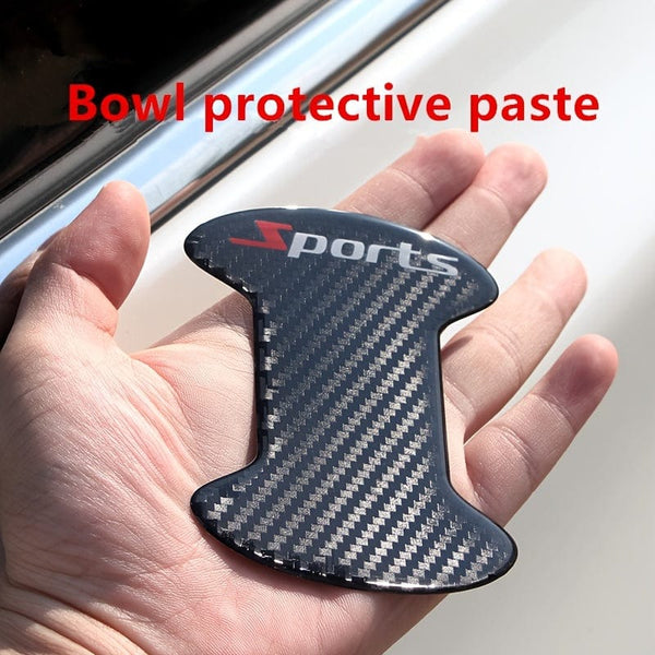 Planet Gates Black 8Pcs/Set Upgrade Your Car With 8Pcs/Set Door Handle Protector - Universal Car Handle Cover For Paint Protection!