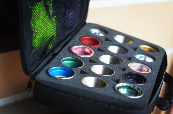 Planet Gates black ACEYO YOYO Bag  15 Holes Yo-yo admission package  Professional Yoyo Collectors Bag  Yoyo  accessories bag