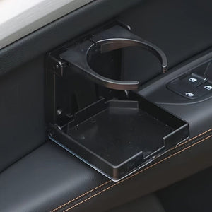 Planet Gates Black Adjustable Folding Beverage Holder, Car Water Cup Bracket Insulated Cup Mount Shelf Multi-functional Water Cup Holder For Car Truck