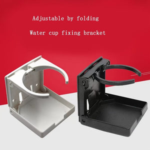 Planet Gates Black Adjustable Folding Beverage Holder, Car Water Cup Bracket Insulated Cup Mount Shelf Multi-functional Water Cup Holder For Car Truck