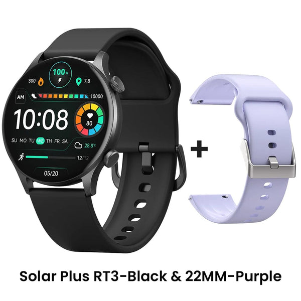 Planet Gates black and blue / uzbekistan HAYLOU Solar Plus RT3 Smart Watch 1.43"AMOLED Display Bluetooth Phone Call Smartwatch Health Monitor IP68 Waterproof Sport Watch