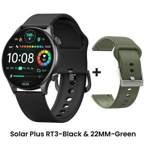 Planet Gates black and blue / uzbekistan HAYLOU Solar Plus RT3 Smart Watch 1.43"AMOLED Display Bluetooth Phone Call Smartwatch Health Monitor IP68 Waterproof Sport Watch
