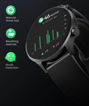 Planet Gates black and blue / uzbekistan HAYLOU Solar Plus RT3 Smart Watch 1.43"AMOLED Display Bluetooth Phone Call Smartwatch Health Monitor IP68 Waterproof Sport Watch