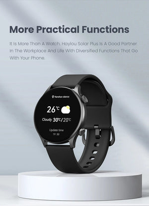 Planet Gates black and blue / uzbekistan HAYLOU Solar Plus RT3 Smart Watch 1.43"AMOLED Display Bluetooth Phone Call Smartwatch Health Monitor IP68 Waterproof Sport Watch