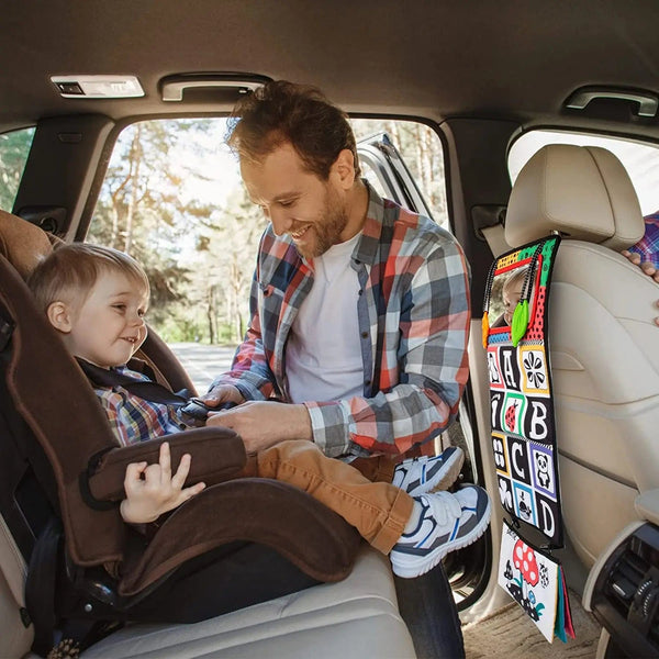 Planet Gates Black And White Baby Floor Mirror Tummy Time Sensory Baby Toys 6 12 months Toys For Babies Montessori Development Crawl Toys