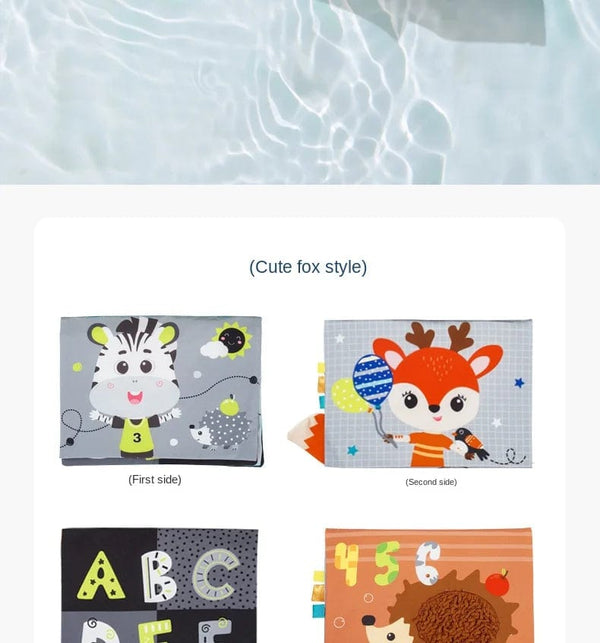 Planet Gates Black And White Baby Floor Mirror Tummy Time Sensory Baby Toys 6 12 months Toys For Babies Montessori Development Crawl Toys