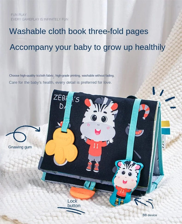 Planet Gates Black And White Baby Floor Mirror Tummy Time Sensory Baby Toys 6 12 months Toys For Babies Montessori Development Crawl Toys