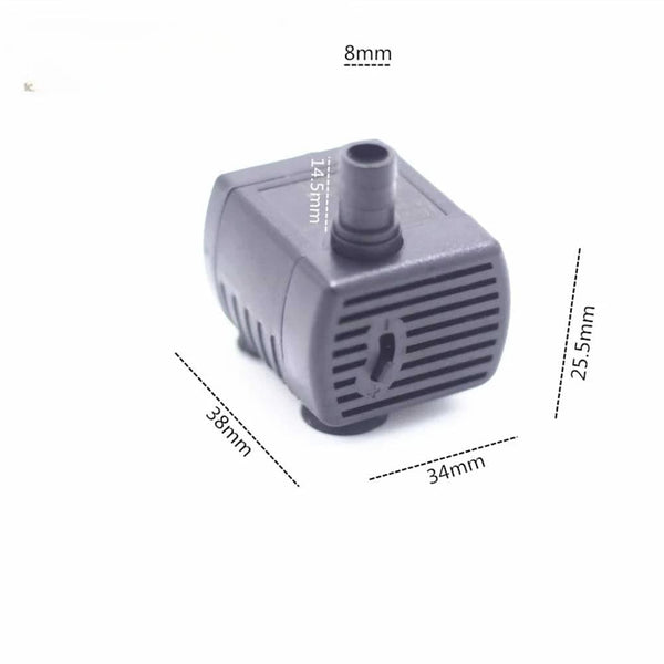 Planet Gates black-Anti Dry / USB Water Pump Pet Cat Water Fountain Anti-dry Burning Motor Replacement for Cat Flowers Drinking Bowl Water Dispenser Pet Products