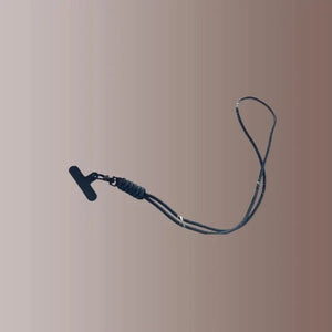 Planet Gates Black Anti-lost Hanging Rope Phone Backpack Keychain Flashlight Camera Lanyard High Strength Parachute Cord Paracord