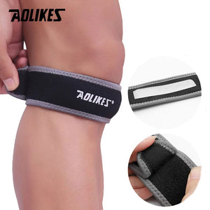Planet Gates Black AOLIKES 1PCS Adjustable Knee Patella Cushioning Neoprene Band Knee Support Sports  Running Knee Brace Pads