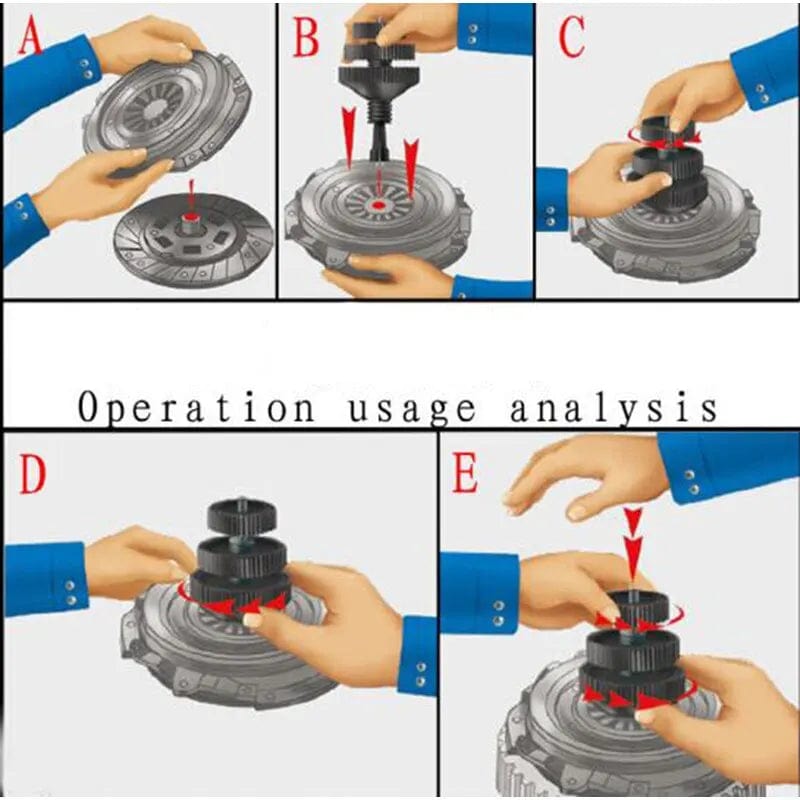 Planet Gates black Auto Clutch Alignment Tool Calibrator Auto Repair Tool Dedicated To Calibrate The Clutch Plate