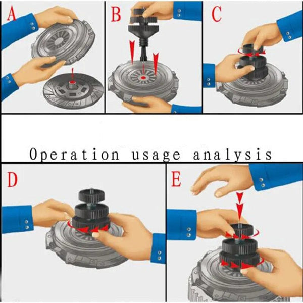 Planet Gates black Auto Clutch Alignment Tool Calibrator Auto Repair Tool Dedicated To Calibrate The Clutch Plate