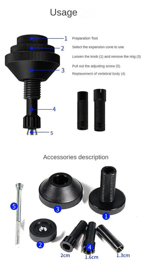 Planet Gates black Auto Clutch Alignment Tool Calibrator Auto Repair Tool Dedicated To Calibrate The Clutch Plate