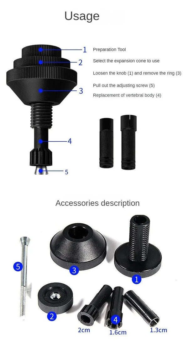 Planet Gates black Auto Clutch Alignment Tool Calibrator Auto Repair Tool Dedicated To Calibrate The Clutch Plate