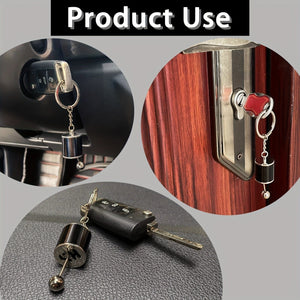 Planet Gates Black Auto Part Model Gearbox Keychain, Mini Gear Shift Stick Keyring, Cool Car Gear Shifter Keychain, Car Key Accessories (black)