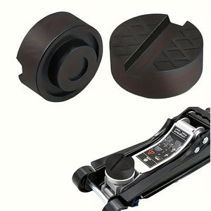 Planet Gates Black Automobile Rubber Jack Frame Protector Adapter Jack Protection Tool