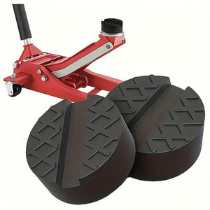 Planet Gates Black Automobile Rubber Jack Frame Protector Adapter Jack Protection Tool