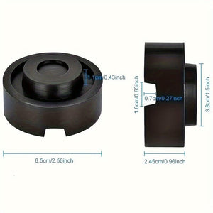 Planet Gates Black Automobile Rubber Jack Frame Protector Adapter Jack Protection Tool