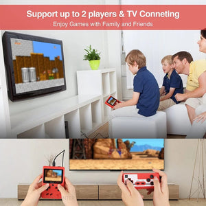 Planet Gates Black bag NEW Portable Retro Mini Video Game Console 8-Bit Handheld Game Player Built-in 400 games AV Out Game Console Gameboy videojuego