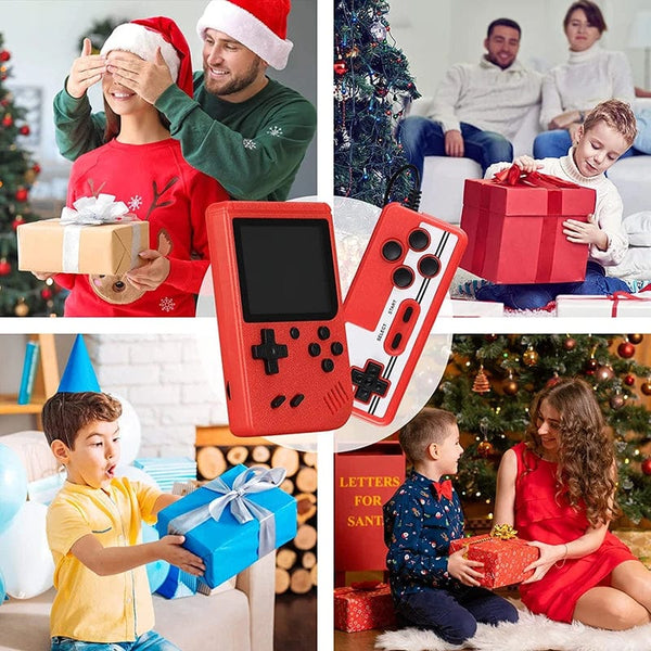 Planet Gates Black bag NEW Portable Retro Mini Video Game Console 8-Bit Handheld Game Player Built-in 400 games AV Out Game Console Gameboy videojuego
