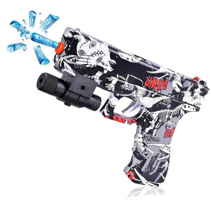 Planet Gates Black Ball Blaster Pistol Toys, Manual Blaster, NO Need Charge Outdoor Shooting Toys, Backyard Games Gift