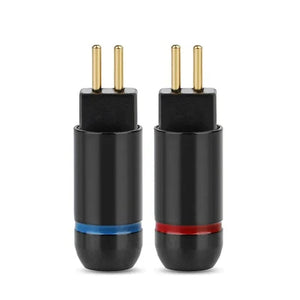 Planet Gates Black Black HS / 2 Pairs DIY 2 Pin 0.78mm Plug Audio Connector Headphone Terminal For Soldering W4R UM3X UE18 JH16 ES3 Earphones Consumer Electronics