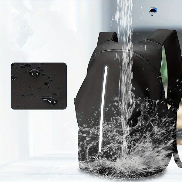 Planet Gates Black Black Motorcycle Riding Backpack Waterproof Helmet Storage Travel Backpack Reflective Safety Shoulder Bag Large Capacity For Men