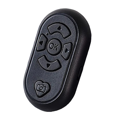 Planet Gates Black Bluetooth-compatible Wireless Remote Control Phone Selfie Video Controller For Android Ios Remote Button Rechargeable Type-C