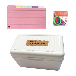 Planet Gates Black box 200 sheets Colored Index Cards Dividers 3x5 Inches Tabbed Cards Ruled Note Card Dividers Lined Pattern Flashcards Studying Cards