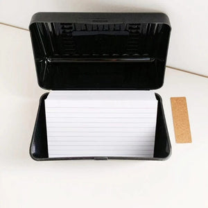 Planet Gates Black box 200 sheets Colored Index Cards Dividers 3x5 Inches Tabbed Cards Ruled Note Card Dividers Lined Pattern Flashcards Studying Cards