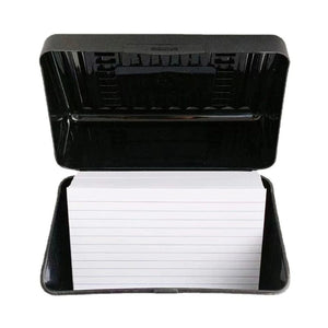 Planet Gates Black box 200 sheets Colored Index Cards Dividers 3x5 Inches Tabbed Cards Ruled Note Card Dividers Lined Pattern Flashcards Studying Cards